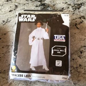 Brand new child Princess Leia costume